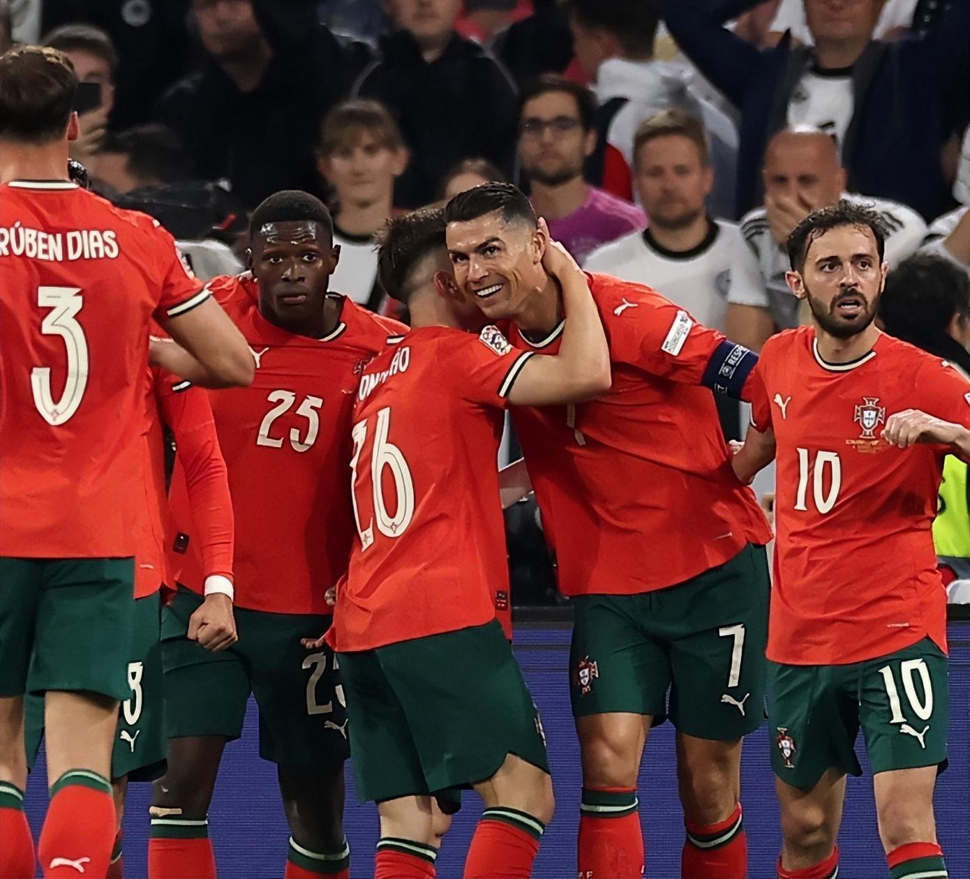 葡萄牙队完胜奥地利队，马龙刷新纪录